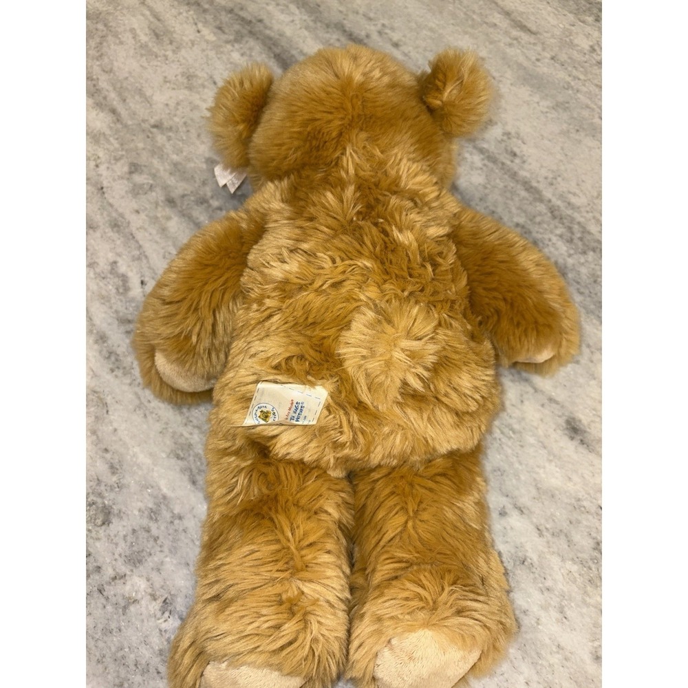 Build A Bear Workshop Brown Teddy Bear Plush Stuffed Animal Toy - Picture 6 of 14